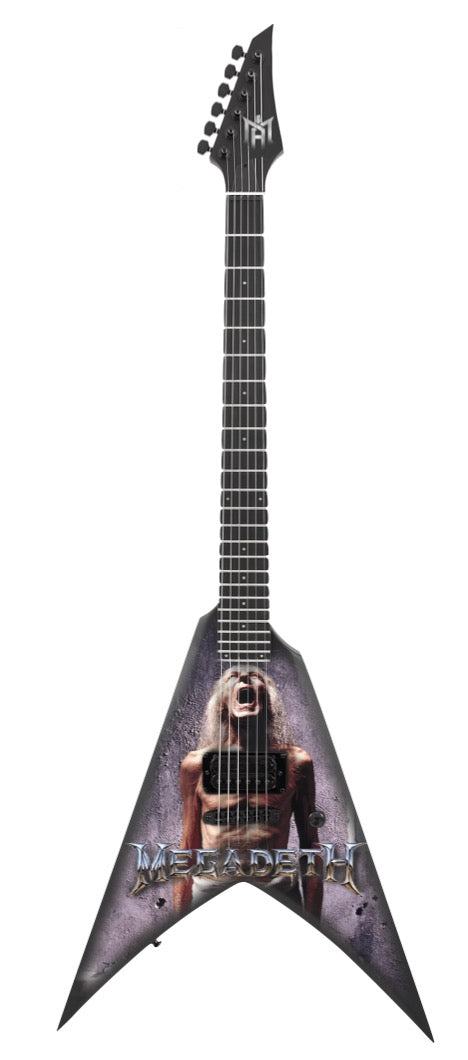 Megadeth - The Complete Megadeath Collectible Miniature Guitar Set – All 6 Official Designs