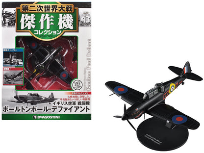 Boulton Paul Defiant Aircraft "No. 151 Squadron" British Royal Air Force 1/72 Diecast Model by DeAgostini  free shipping USA