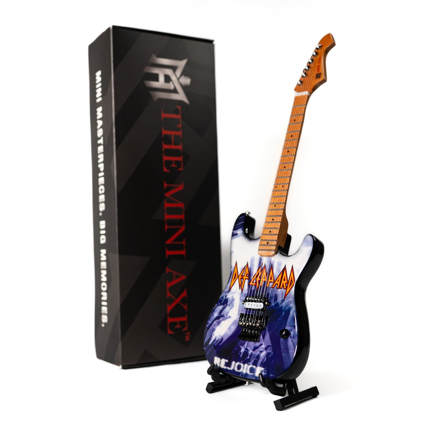 Def Leppard "Rejoice" Collectible Miniature Guitar