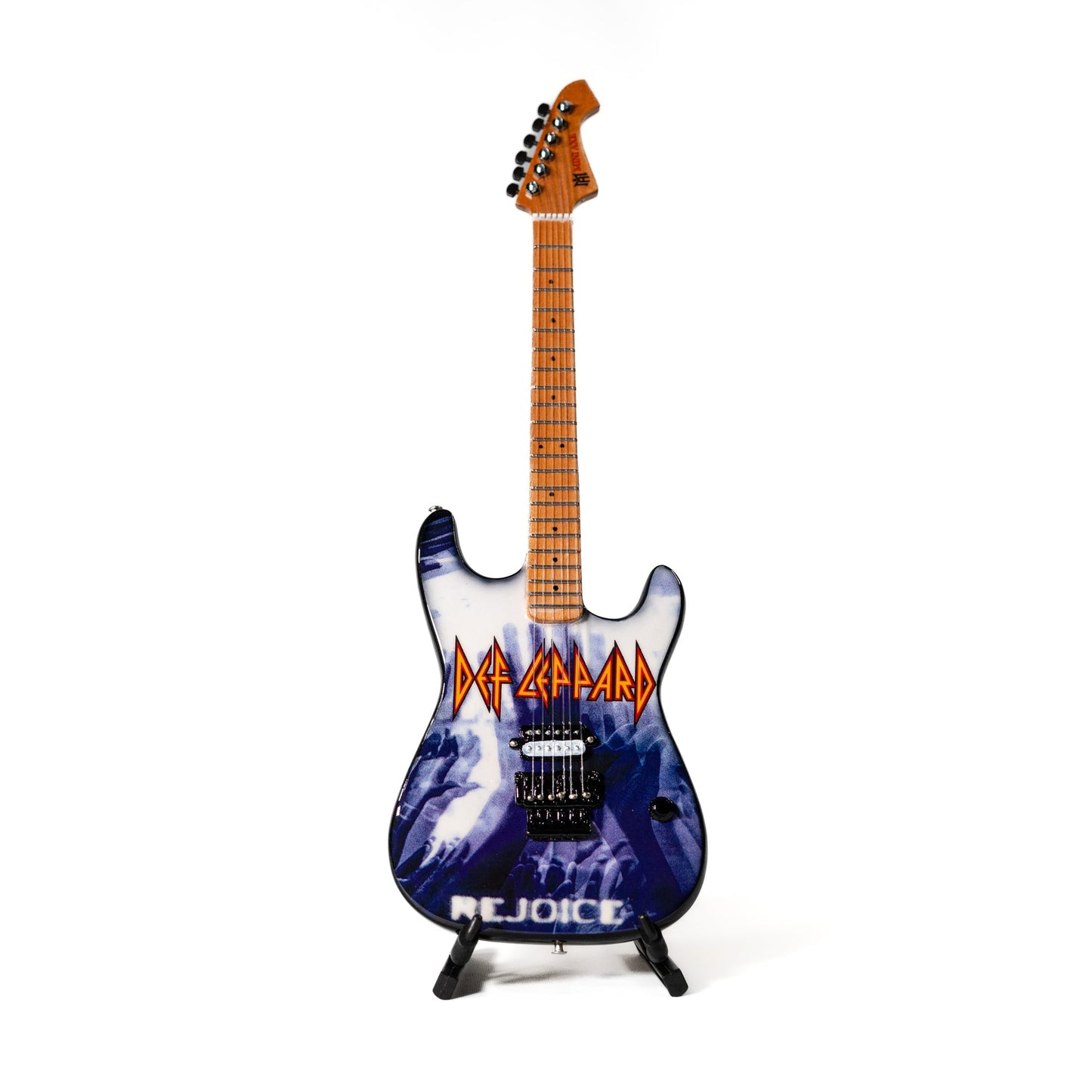 Def Leppard "Rejoice" Collectible Miniature Guitar