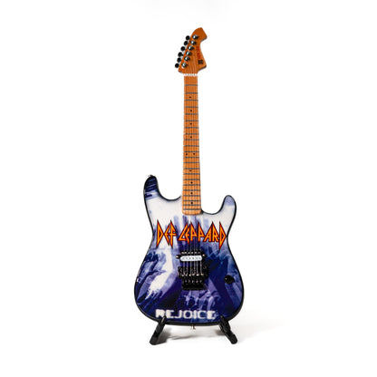 Def Leppard "Rejoice" Collectible Miniature Guitar