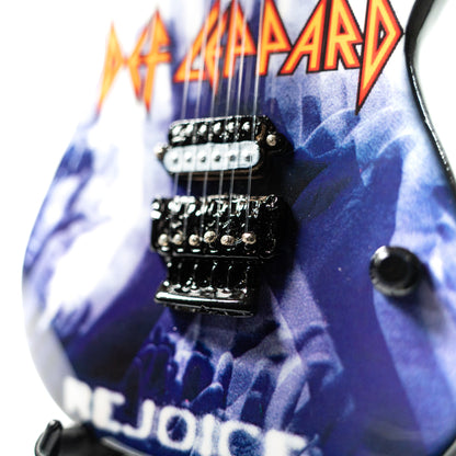 Def Leppard "Rejoice" Collectible Miniature Guitar