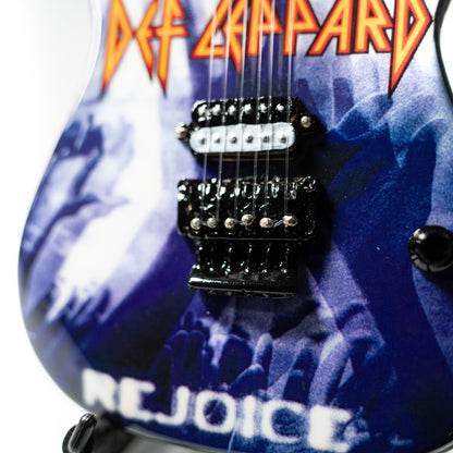 Def Leppard "Rejoice" Collectible Miniature Guitar