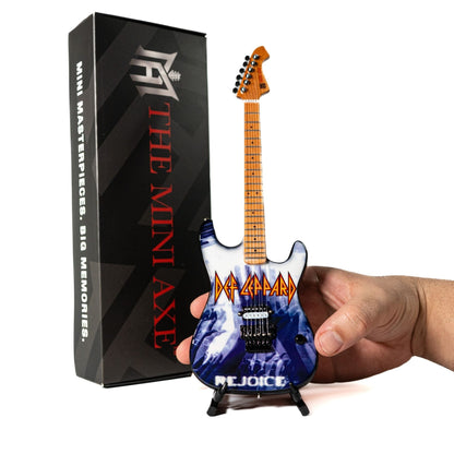 Def Leppard "Rejoice" Collectible Miniature Guitar