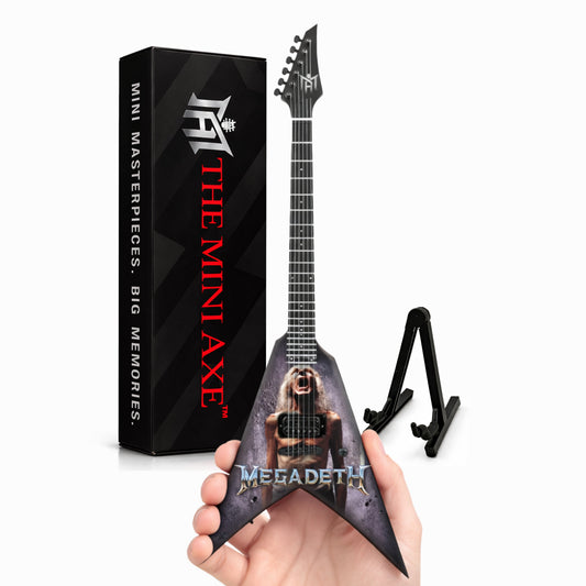 Megadeth Countdown To Extinction Collectible Miniature Guitar