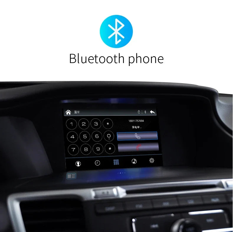 Car Media Player For Honda Accord 9 9.5,2013 2014 2015 2016 2017 5G Wireless Carplay Android Auto Bluetooth Phones,  Music