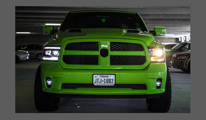 Head Lamp For Dodge Ram1500 2009-2018 Head Lights Led Fog Lights DRL Daytime Running Lights Tuning Car Accessories Ram2500
