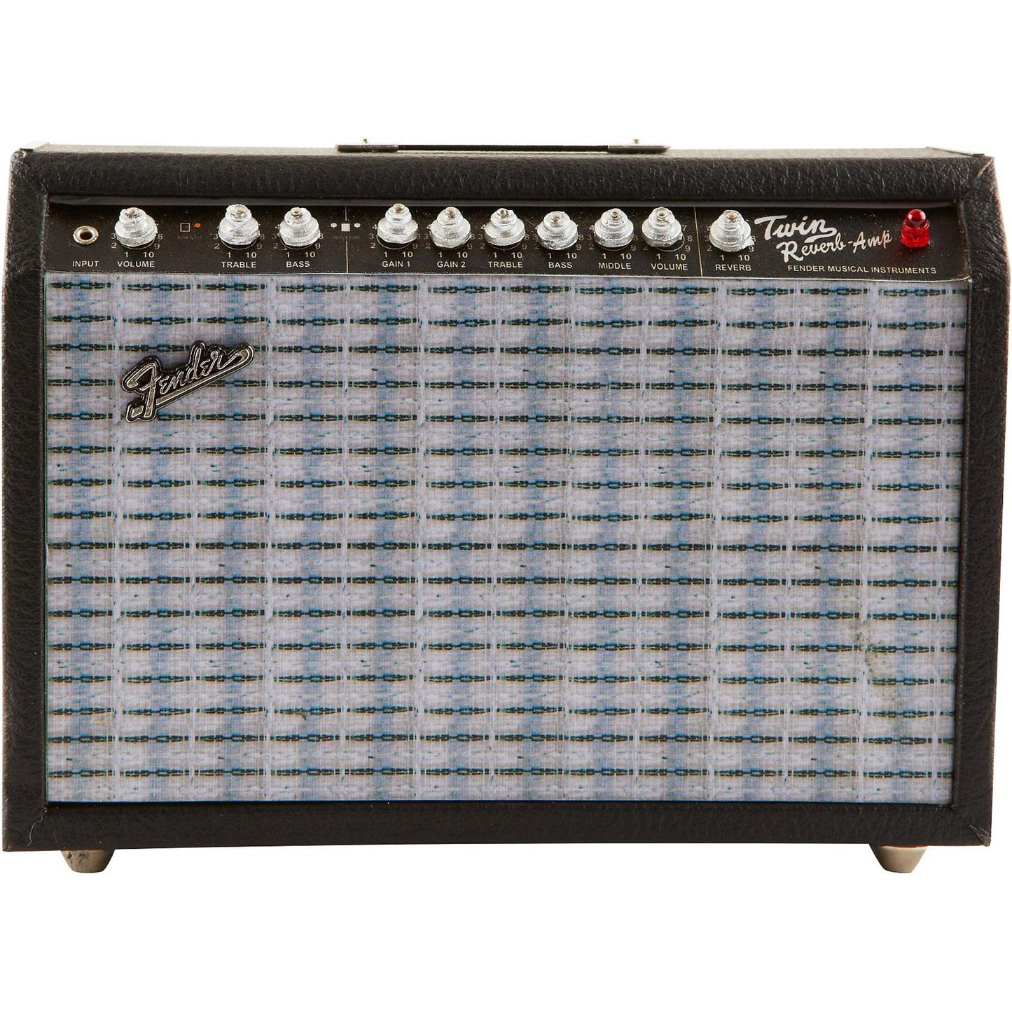 Miniature Fender Twin-Reverb Ornamental Amp Model - Officially Licensed