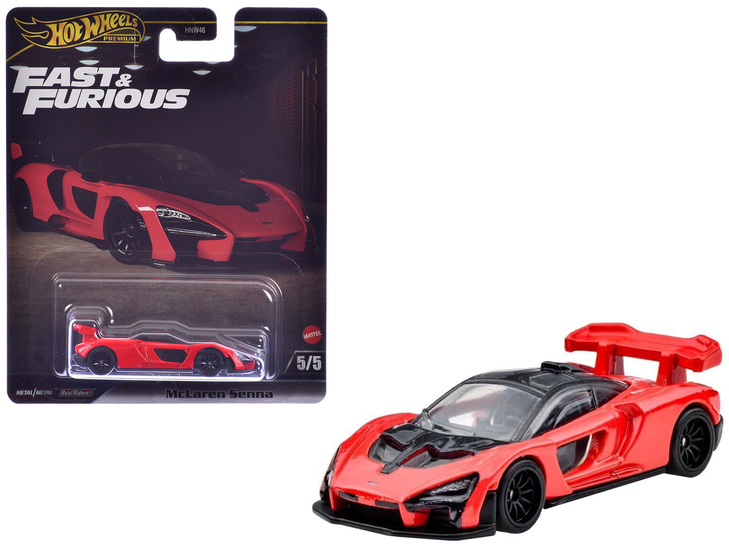 McLaren Senna Red "Fast X" (2023) Movie "Fast & Furious" Series Diecast Model Car by Hot Wheels  free shipping USA