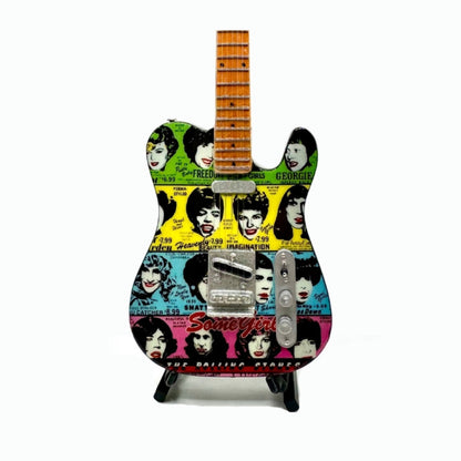 The Rolling Stones "Some Girls" Collectible Miniature Guitar