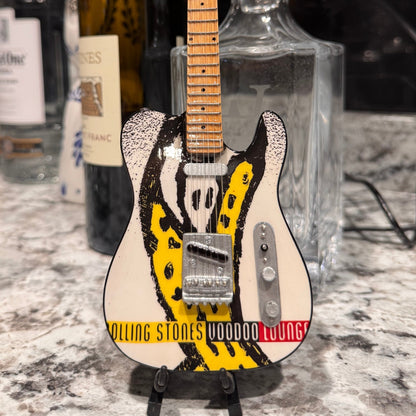 The Rolling Stones Icons Collectible Miniature Guitar Set