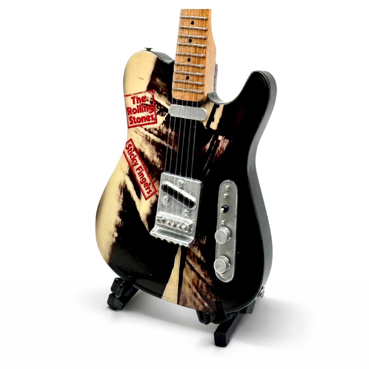The Rolling Stones Icons Collectible Miniature Guitar Set