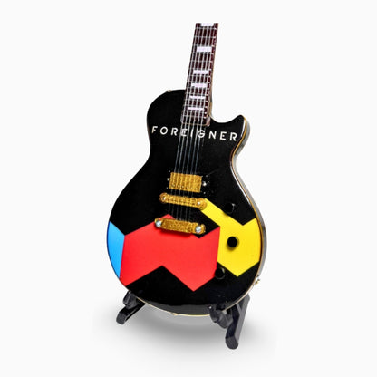Foreigner "Agent Provocateur” Collectible Miniature Guitar