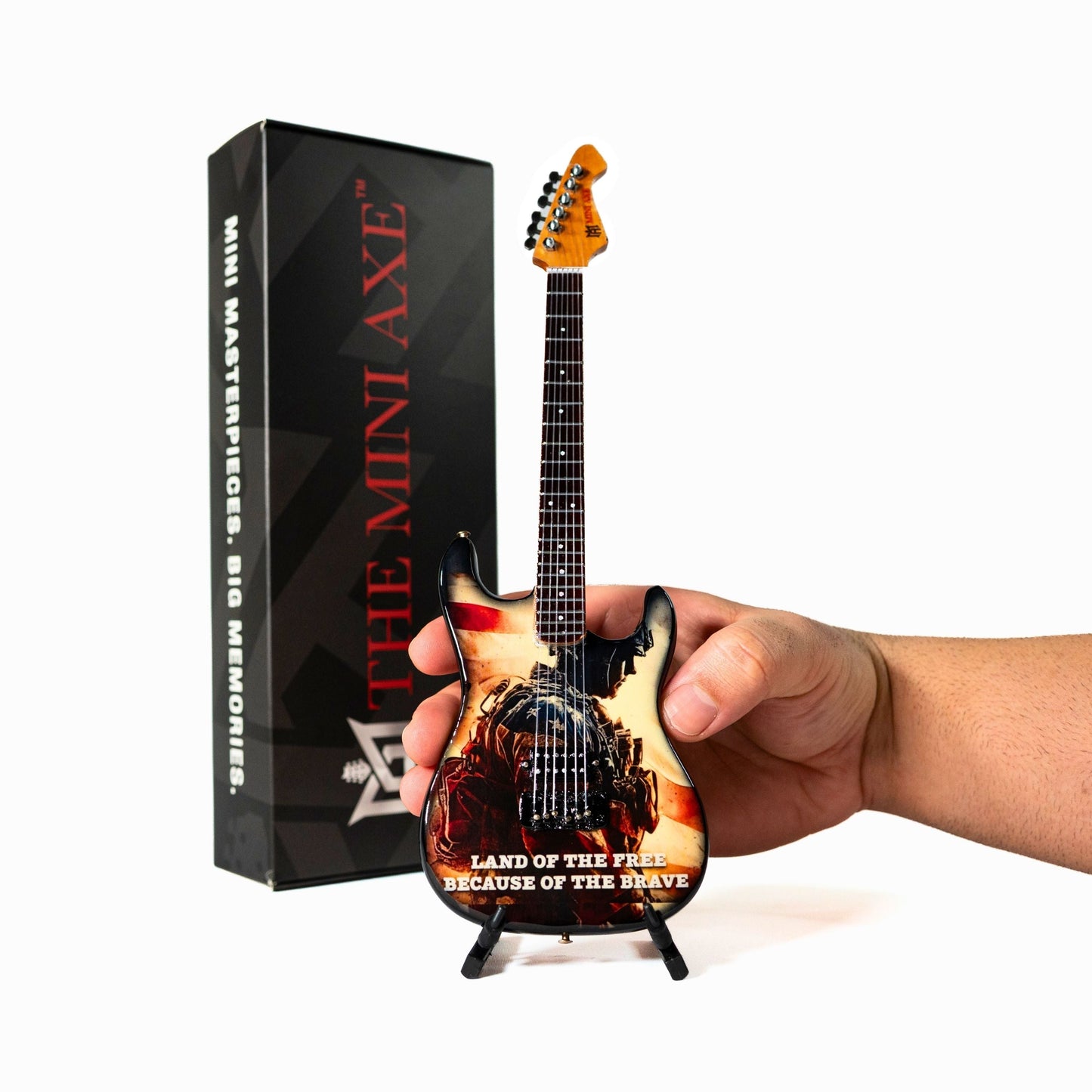 Heroes Collectible Miniature Guitar
