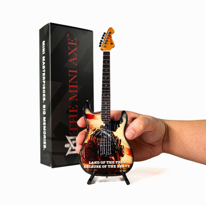Heroes Collectible Miniature Guitar