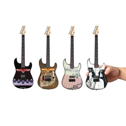Aerosmith "The 70's Set" Collectible Miniature Guitar Collection