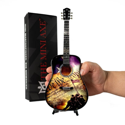 We The People Collectible Miniature Guitar