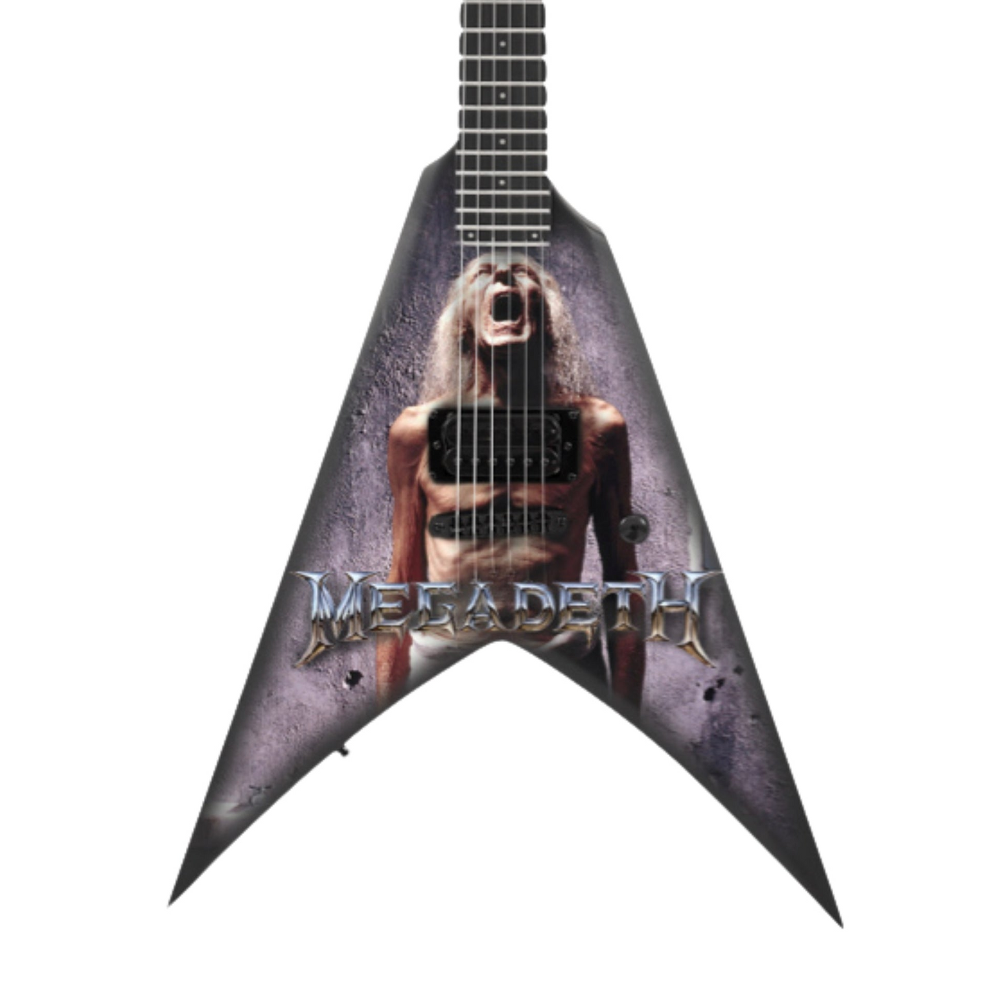 Megadeth Countdown To Extinction Collectible Miniature Guitar