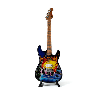 Def Leppard’s “Pyromania” Collectible Miniature Guitar