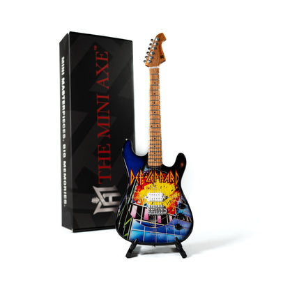 Def Leppard’s “Pyromania” Collectible Miniature Guitar