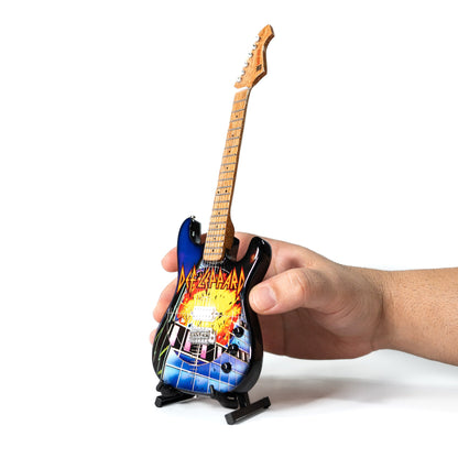 Def Leppard’s “Pyromania” Collectible Miniature Guitar