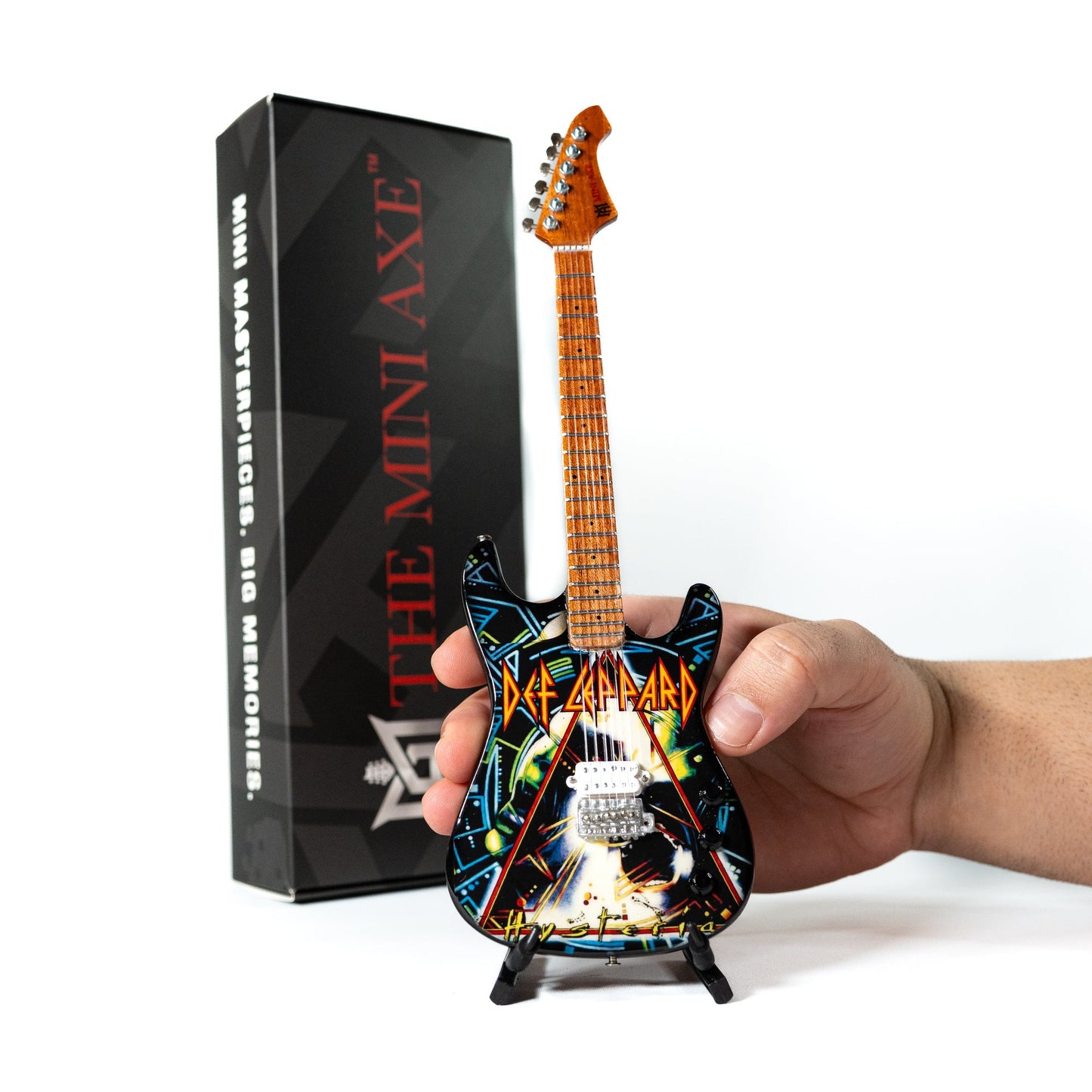 Def Leppard’s “Hysteria” Collectible Miniature Guitar