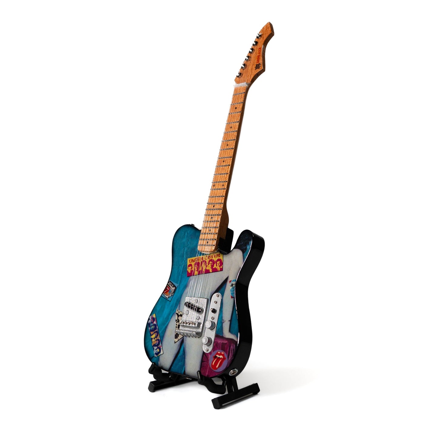 The Rolling Stones "Undercover" Collectible Miniature Guitar