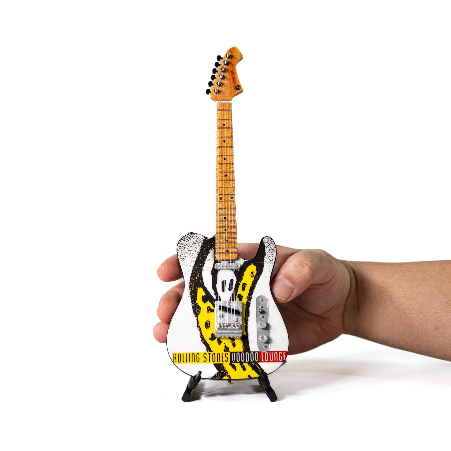 The Rolling Stones "Voodoo Lounge" Collectible Miniature Guitar