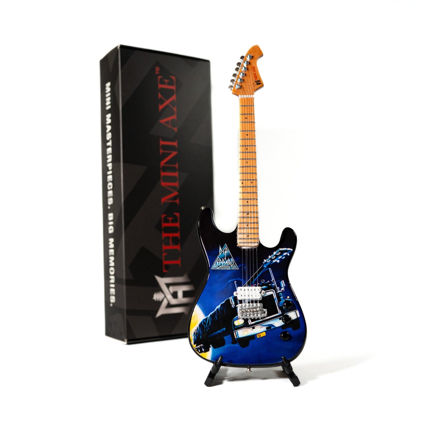 Def Leppard’s “On Through the Night” Collectible Miniature Guitar