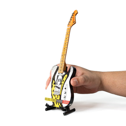 The Rolling Stones "Voodoo Lounge" Collectible Miniature Guitar
