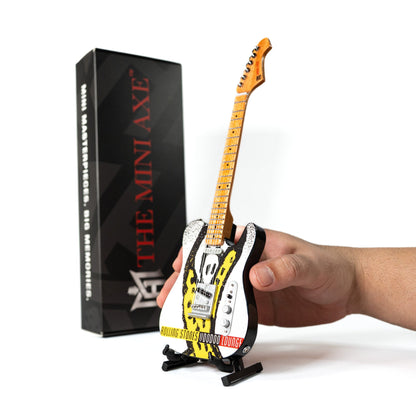 The Rolling Stones "Voodoo Lounge" Collectible Miniature Guitar