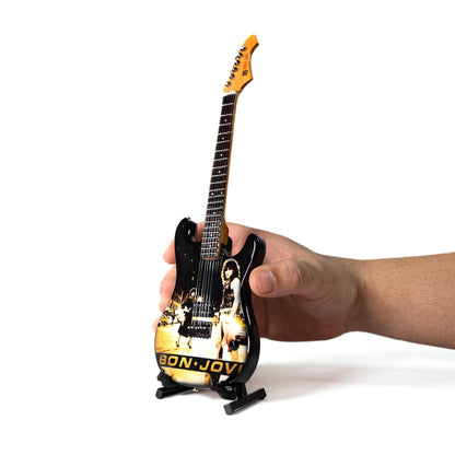 Bon Jovi Original Collectible Miniature Guitar