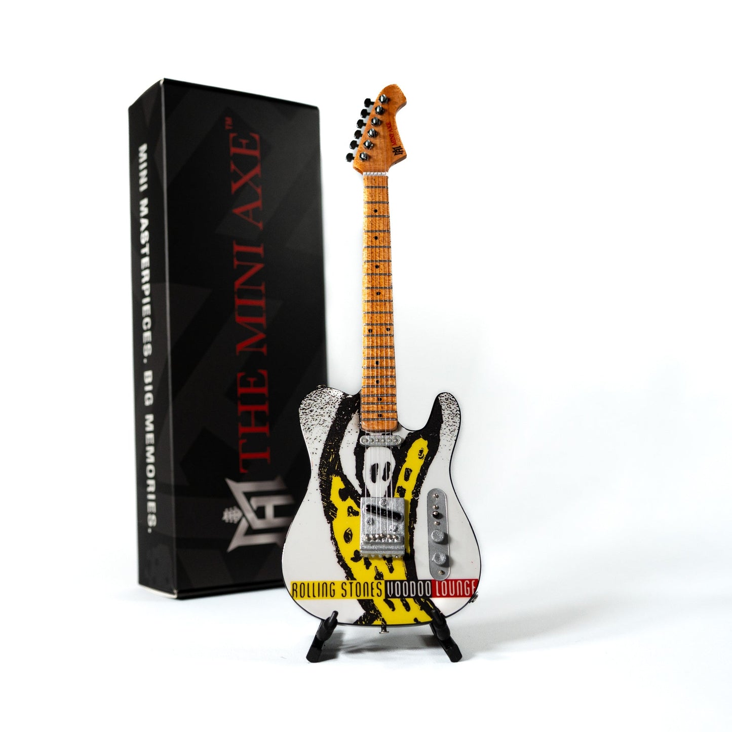 The Rolling Stones "Voodoo Lounge" Collectible Miniature Guitar