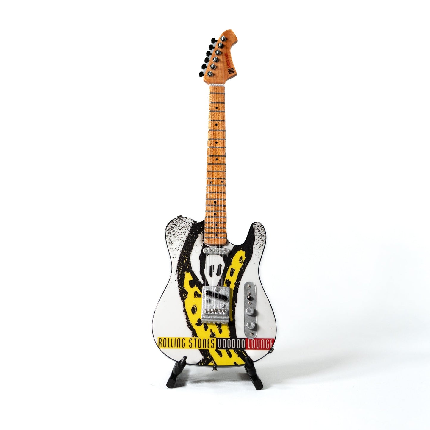 The Rolling Stones "Voodoo Lounge" Collectible Miniature Guitar