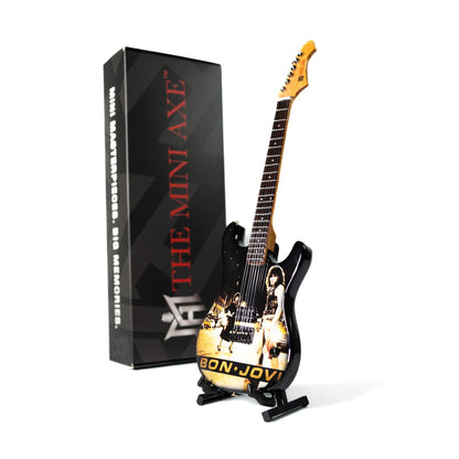 Bon Jovi Original Collectible Miniature Guitar