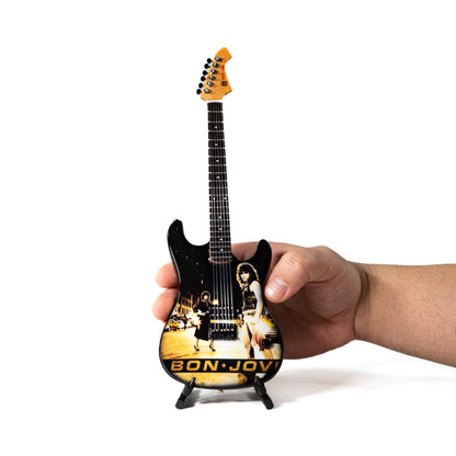 Bon Jovi Original Collectible Miniature Guitar