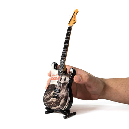 Bon Jovi This House Is Not For Sale Collectible Miniature Guitar