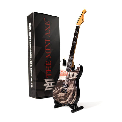 Bon Jovi This House Is Not For Sale Collectible Miniature Guitar