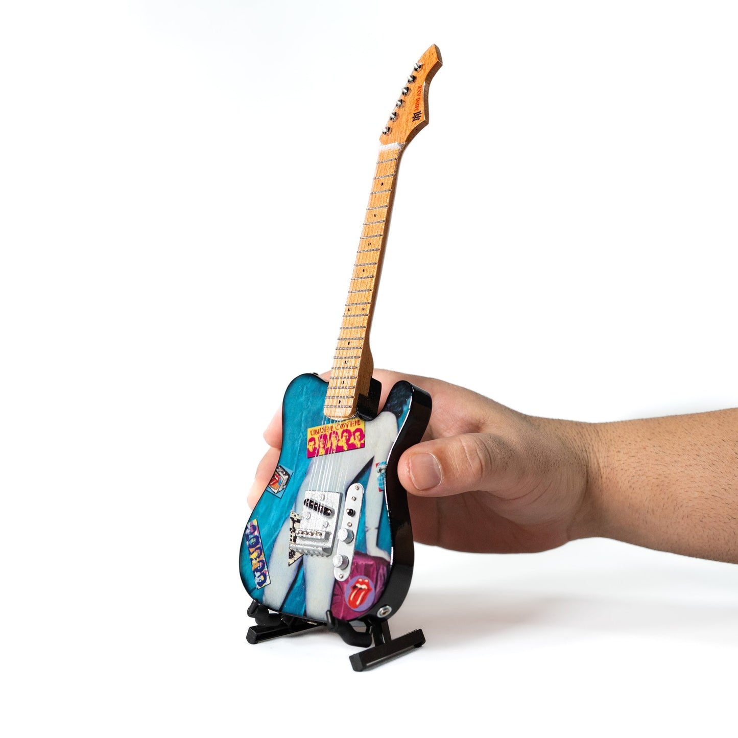 The Rolling Stones "Undercover" Collectible Miniature Guitar