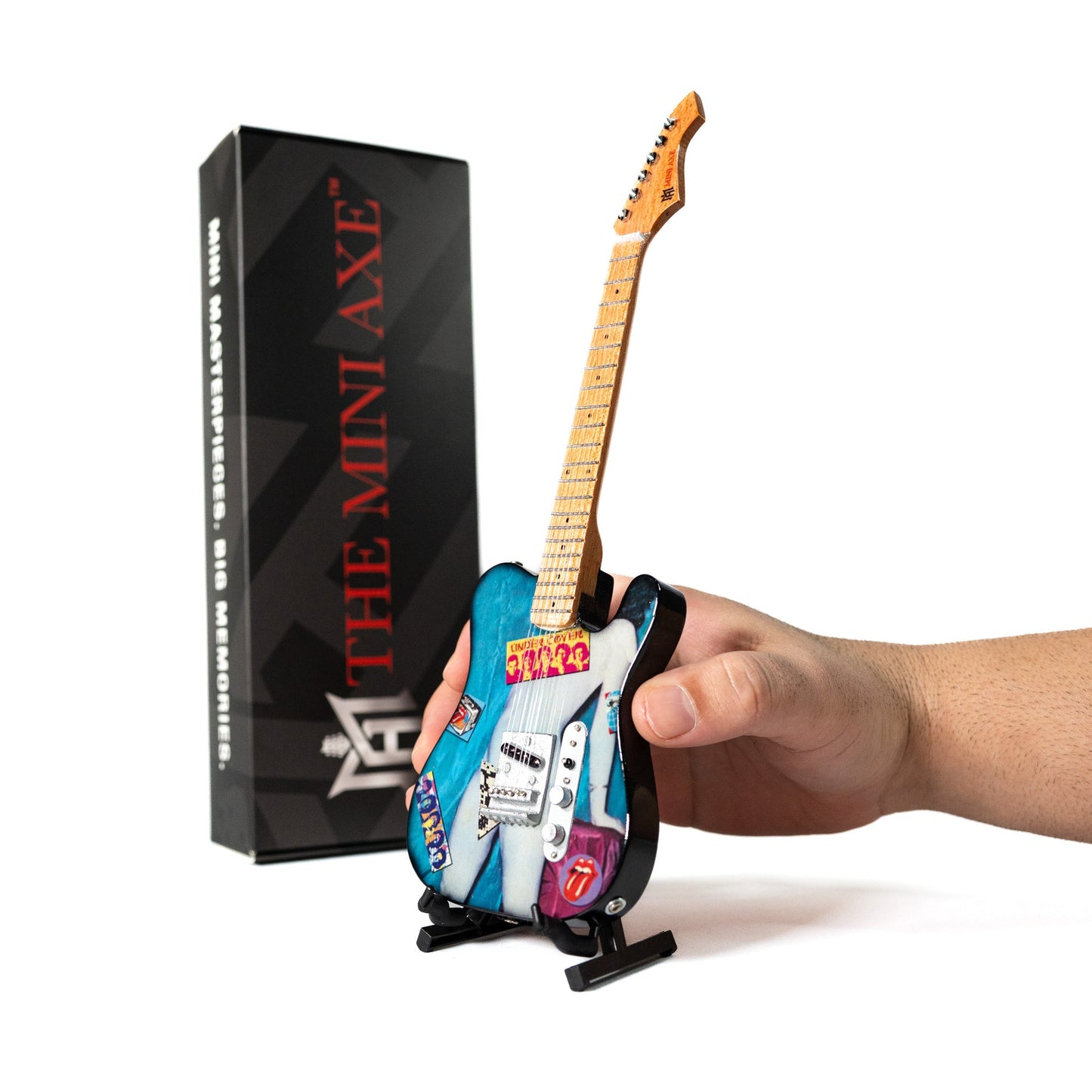The Rolling Stones "Undercover" Collectible Miniature Guitar
