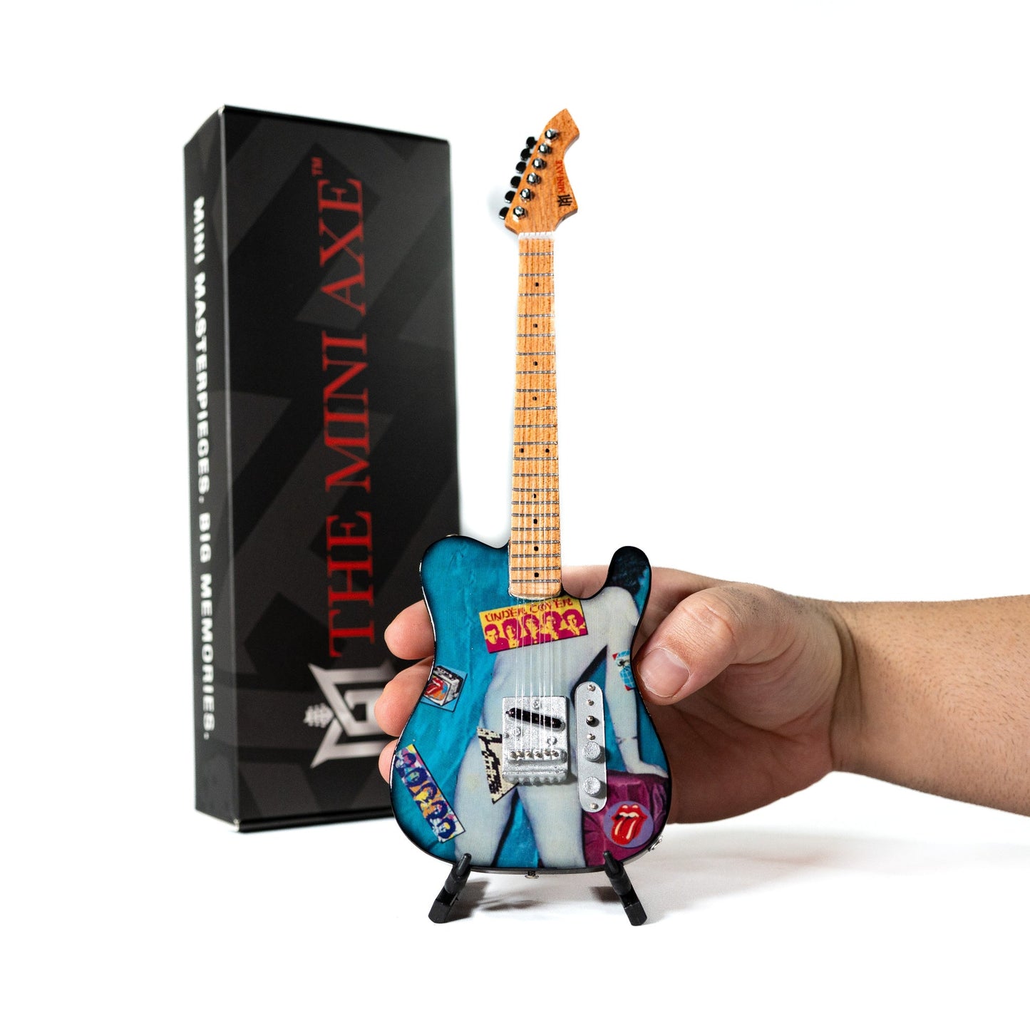 The Rolling Stones "Undercover" Collectible Miniature Guitar