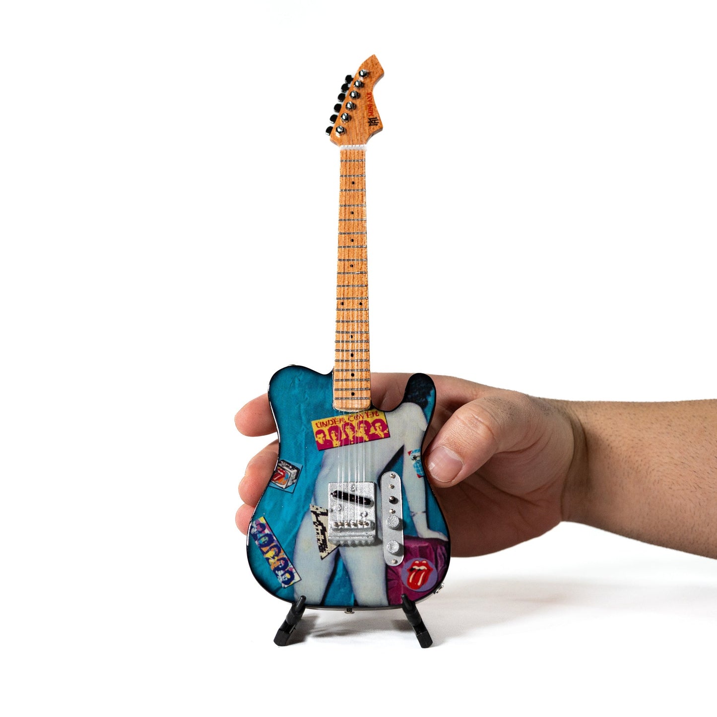The Rolling Stones "Undercover" Collectible Miniature Guitar