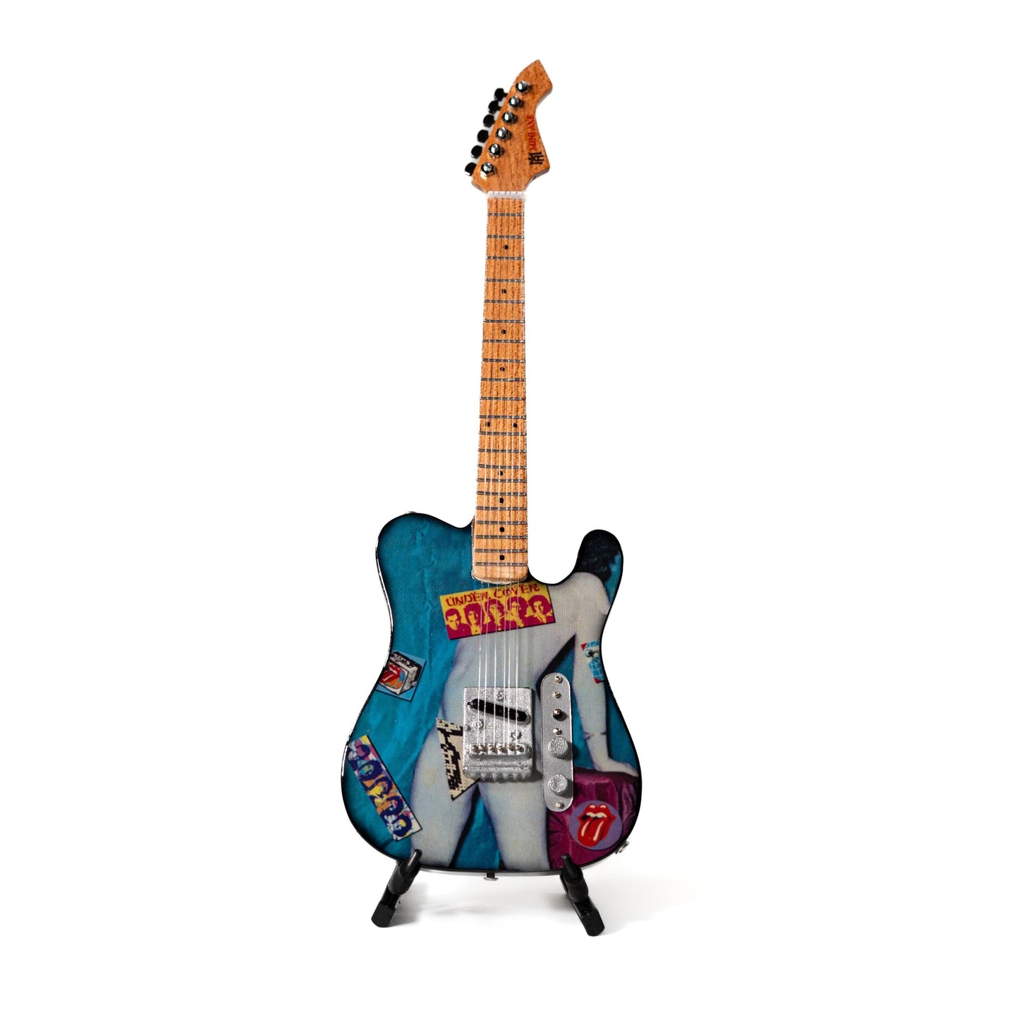 The Rolling Stones "Undercover" Collectible Miniature Guitar
