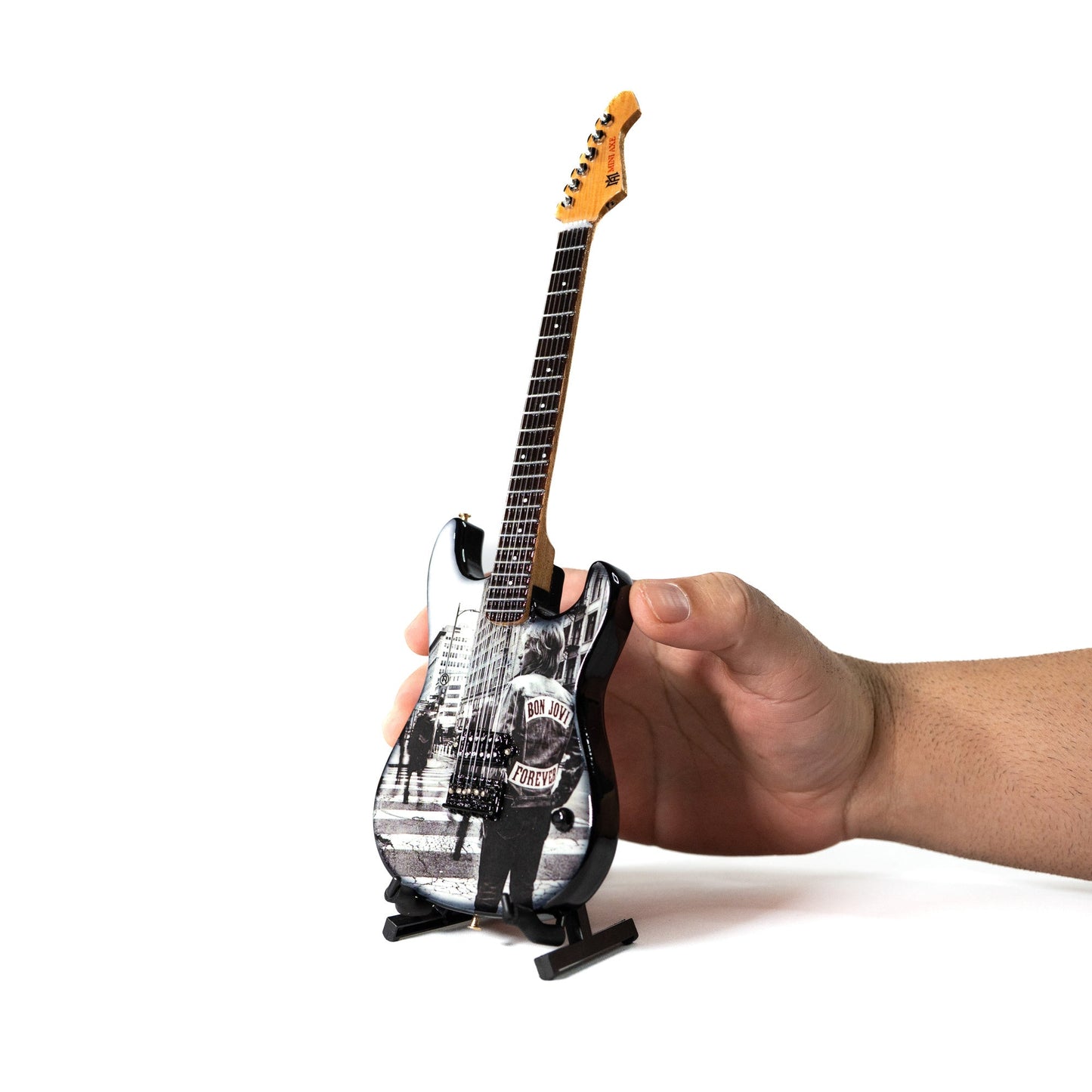 Bon Jovi Forever Album Collectible Miniature Guitar