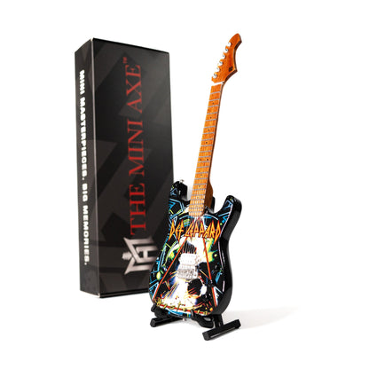 Def Leppard’s “Hysteria” Collectible Miniature Guitar