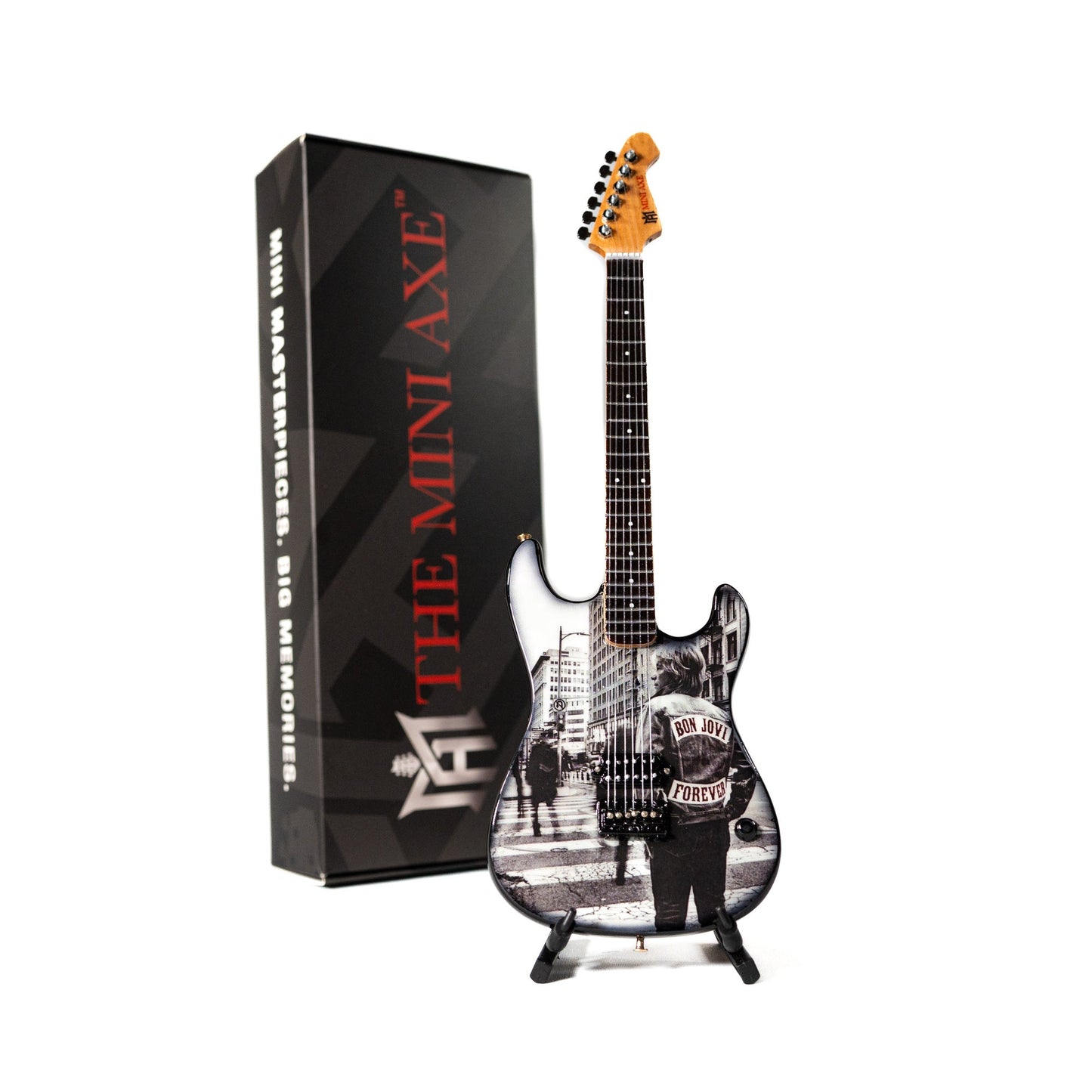 Bon Jovi Forever Album Collectible Miniature Guitar