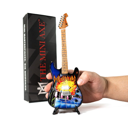 Def Leppard’s “Pyromania” Collectible Miniature Guitar