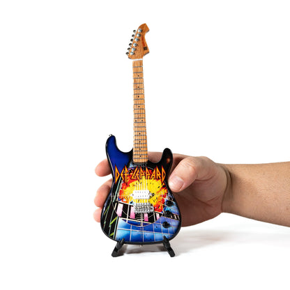 Def Leppard’s “Pyromania” Collectible Miniature Guitar