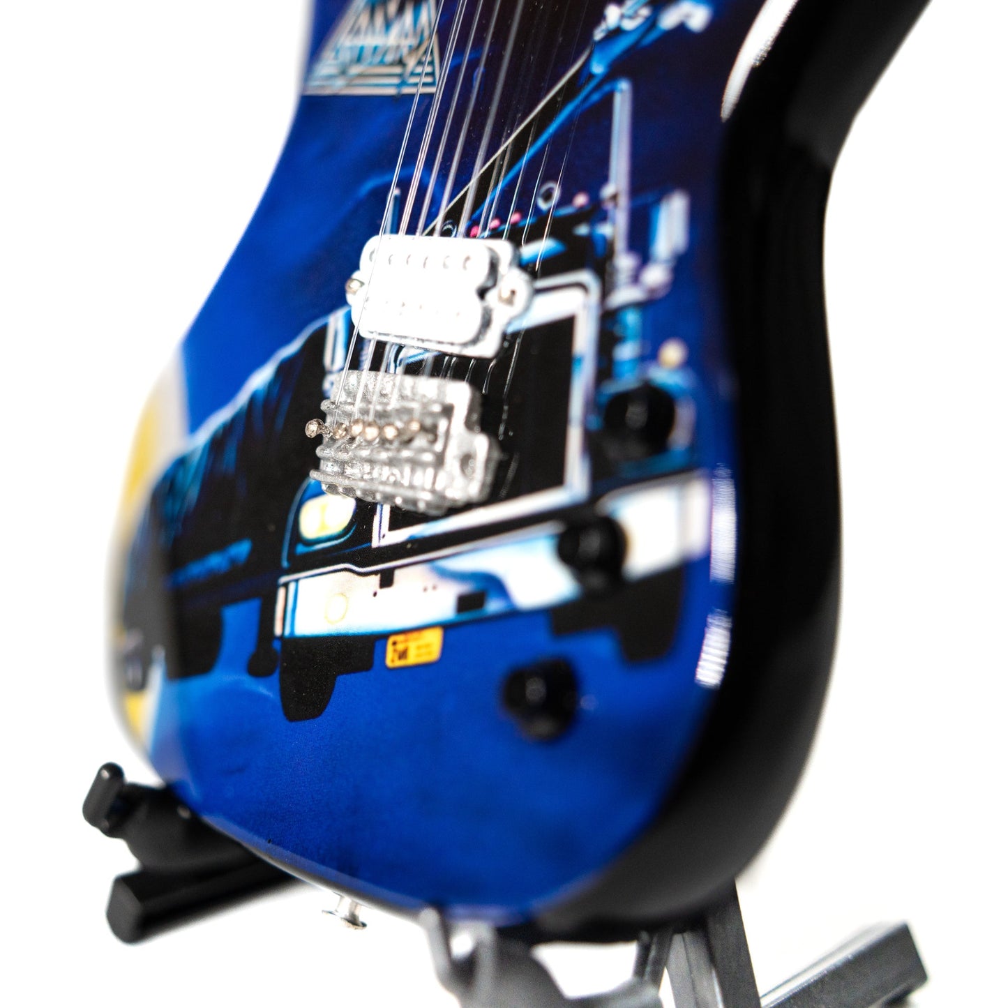 Def Leppard’s “On Through the Night” Collectible Miniature Guitar