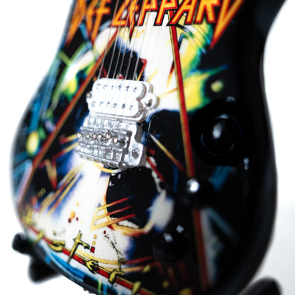 Def Leppard’s “Hysteria” Collectible Miniature Guitar
